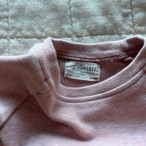 Little Lott Pink Sweatsuit